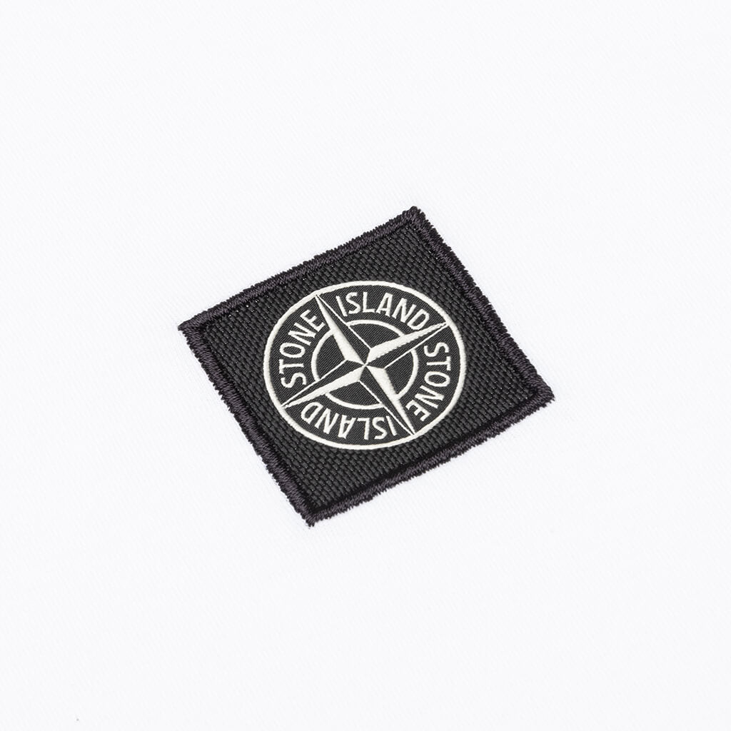Patch Logo S/S Tee - White