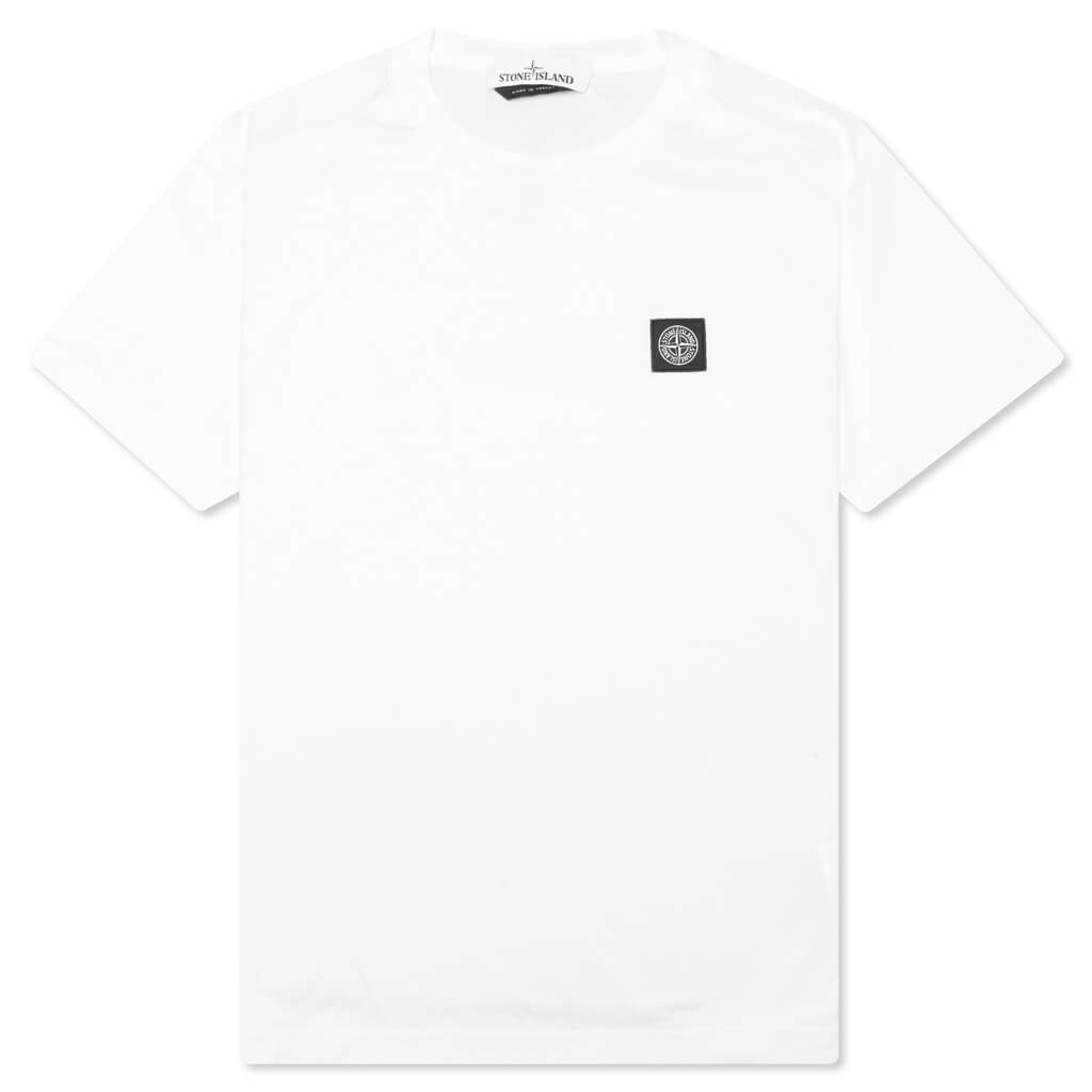 Patch Logo S/S Tee - White