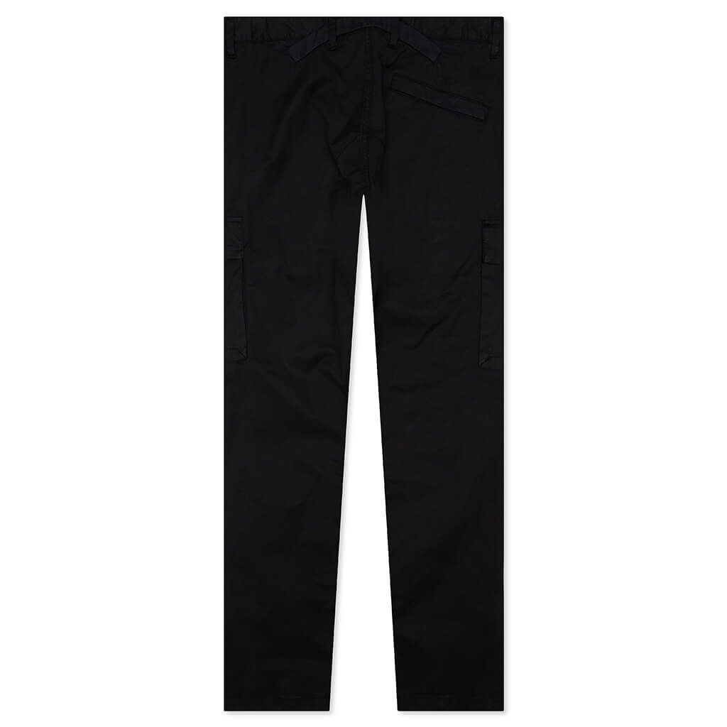 Stretch Gabardine Trousers - Black