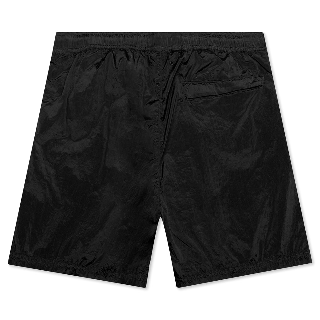 Nylon Metal Shorts - Navy Blue