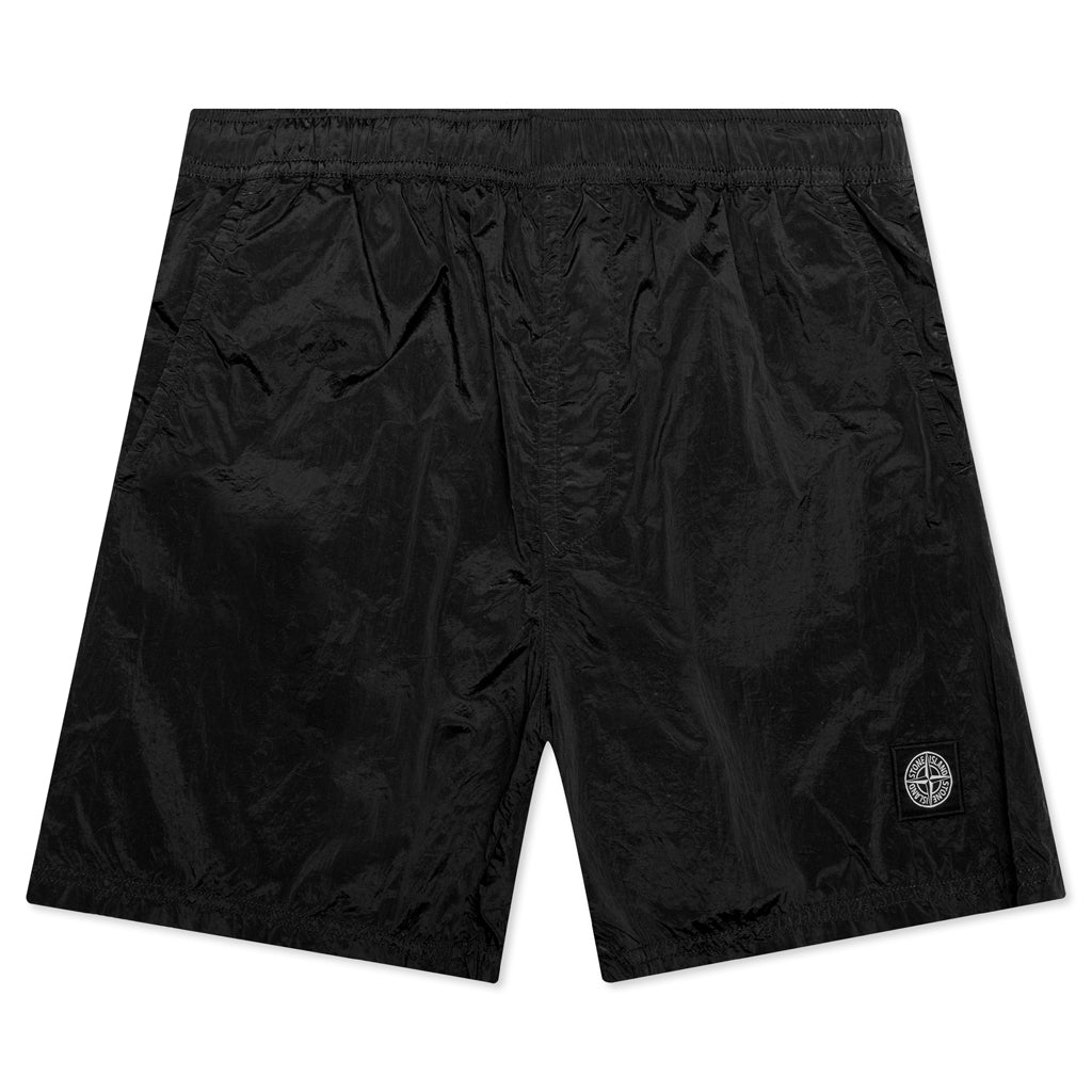 Nylon Metal Shorts - Navy Blue