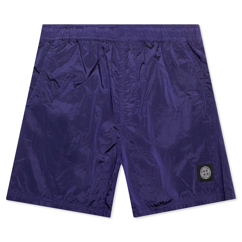 Nylon Metal Shorts - Royal Blue