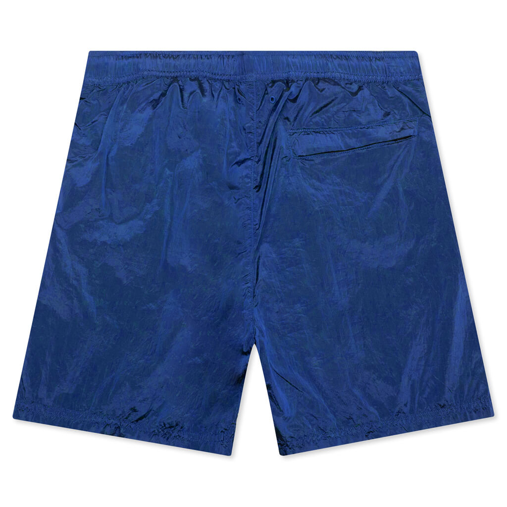 Nylon Metal Shorts - Bright Blue