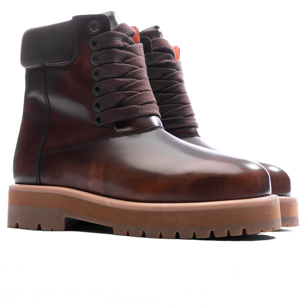 Strada G Brushed Boot - Brown