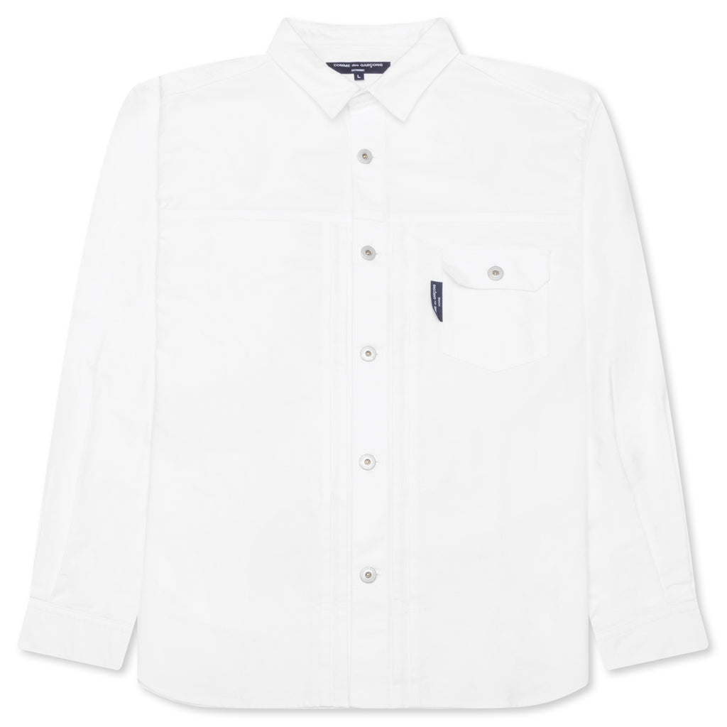 Striped Shirt - White