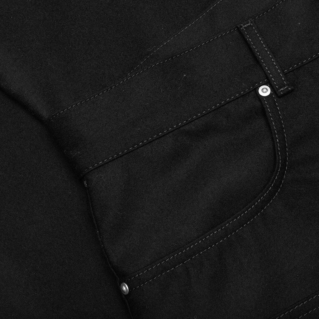 Studded Carpenter Pants - Black