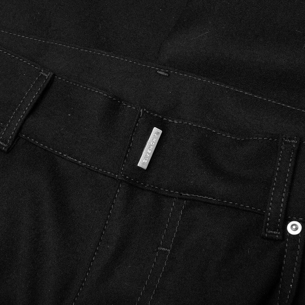 Studded Carpenter Pants - Black