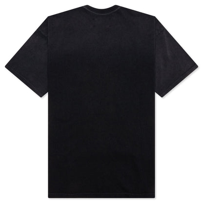 Studded Logo Tee - Washed Black
