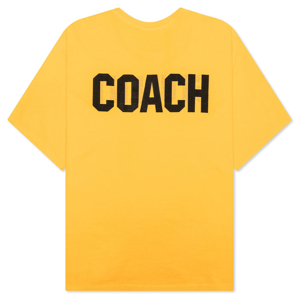 Student/Coach Tee - Gold Yellow