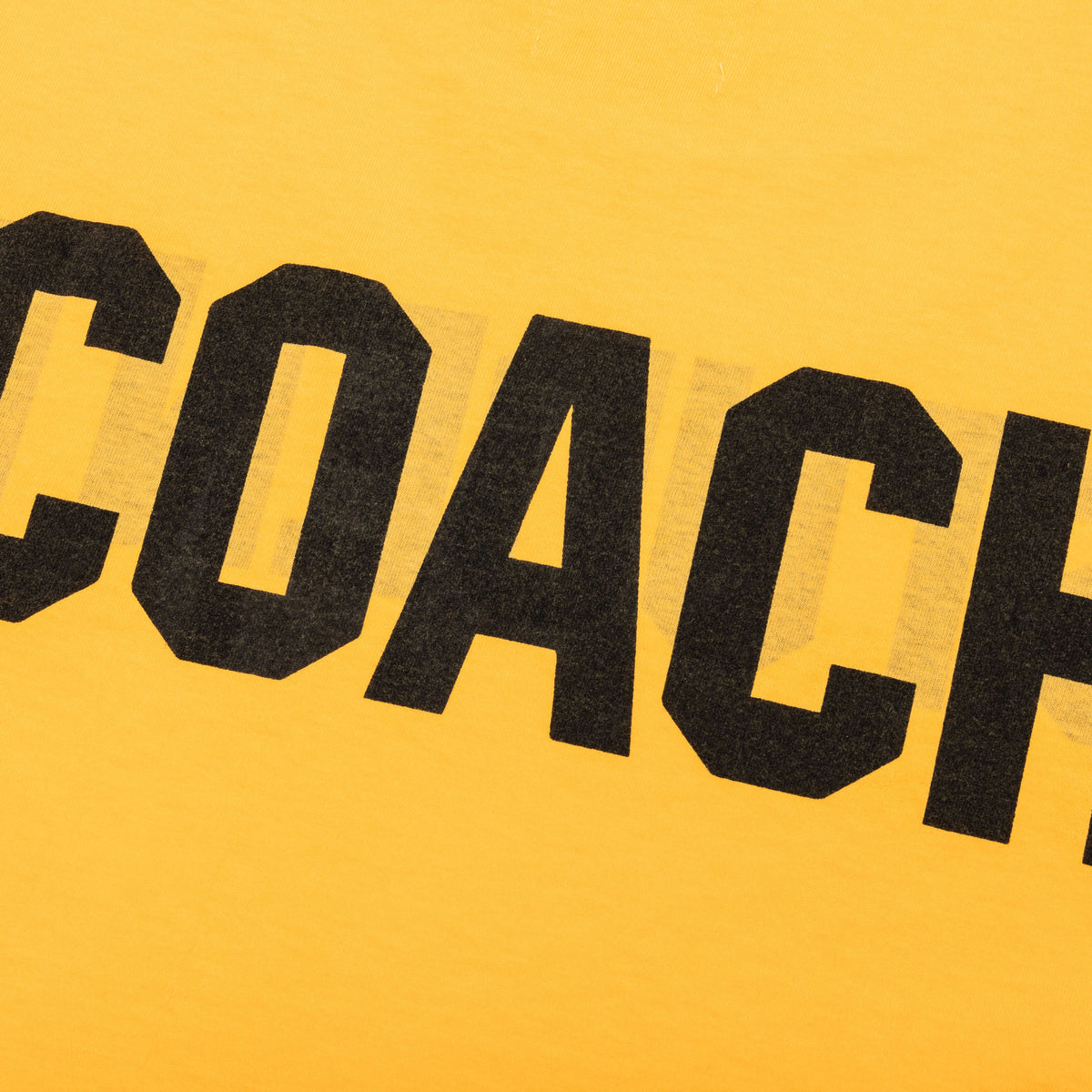 Student/Coach Tee - Gold Yellow