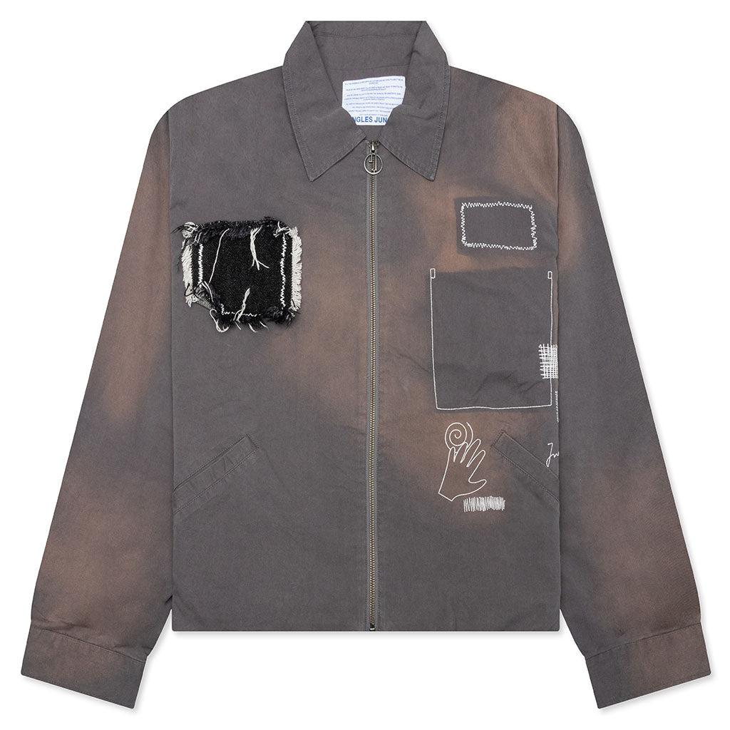 Sunbleached Trucker Jacket - Grey