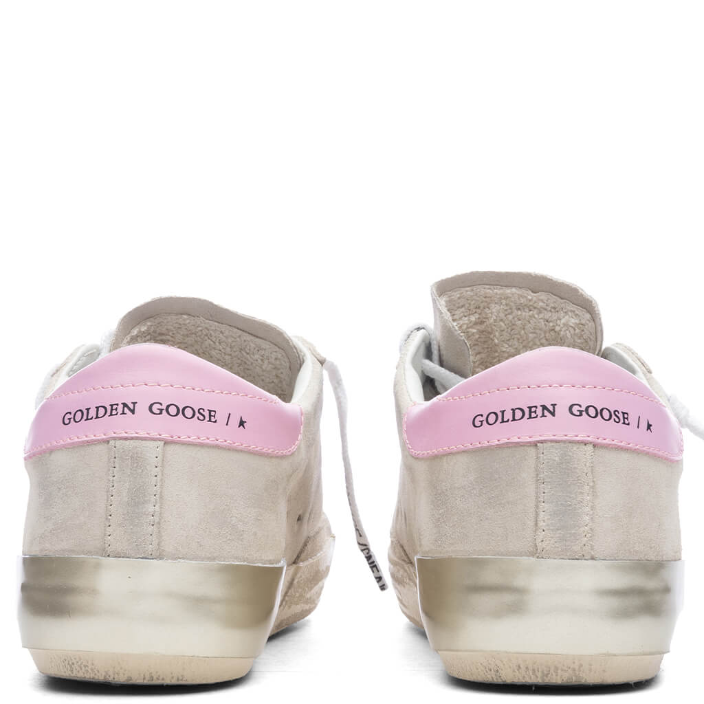 Women's Super Star Suede Upper Zebra Printed Star - Seed Pearl/Butter Brown Zebra/Orchid Pink