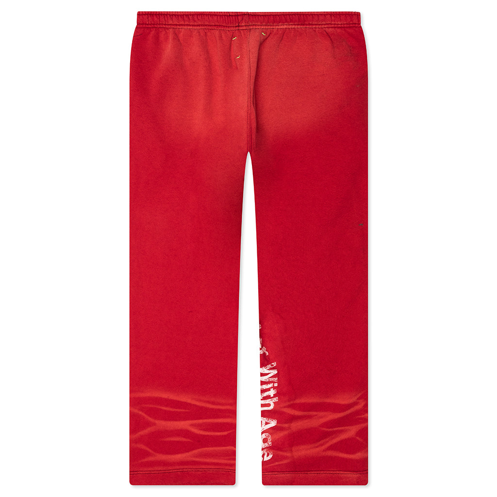 Superficial Sweatpants - Red