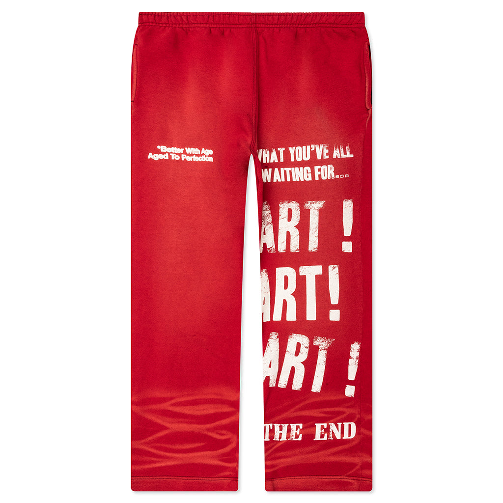 Superficial Sweatpants - Red