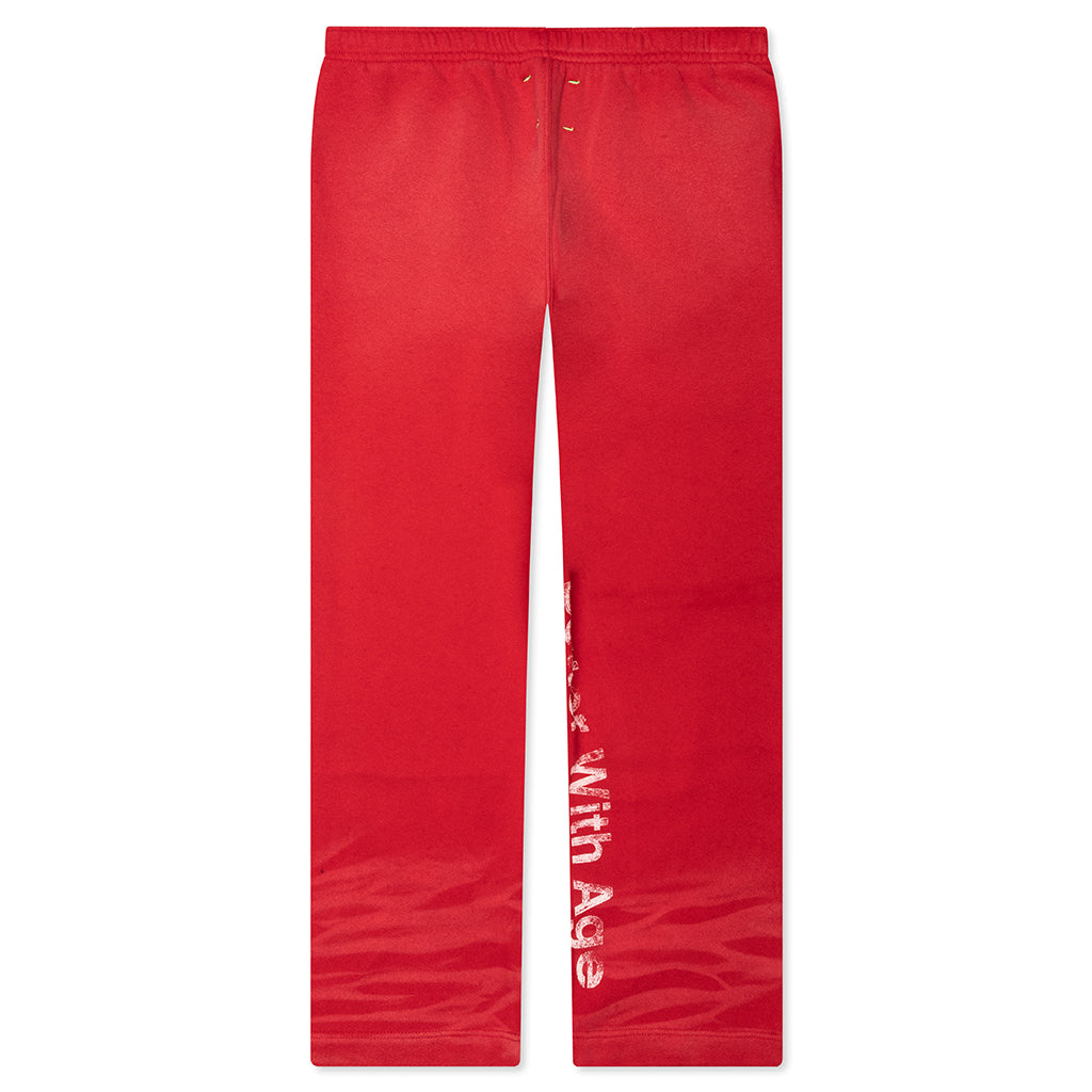 Superficial Sweatpants - Red