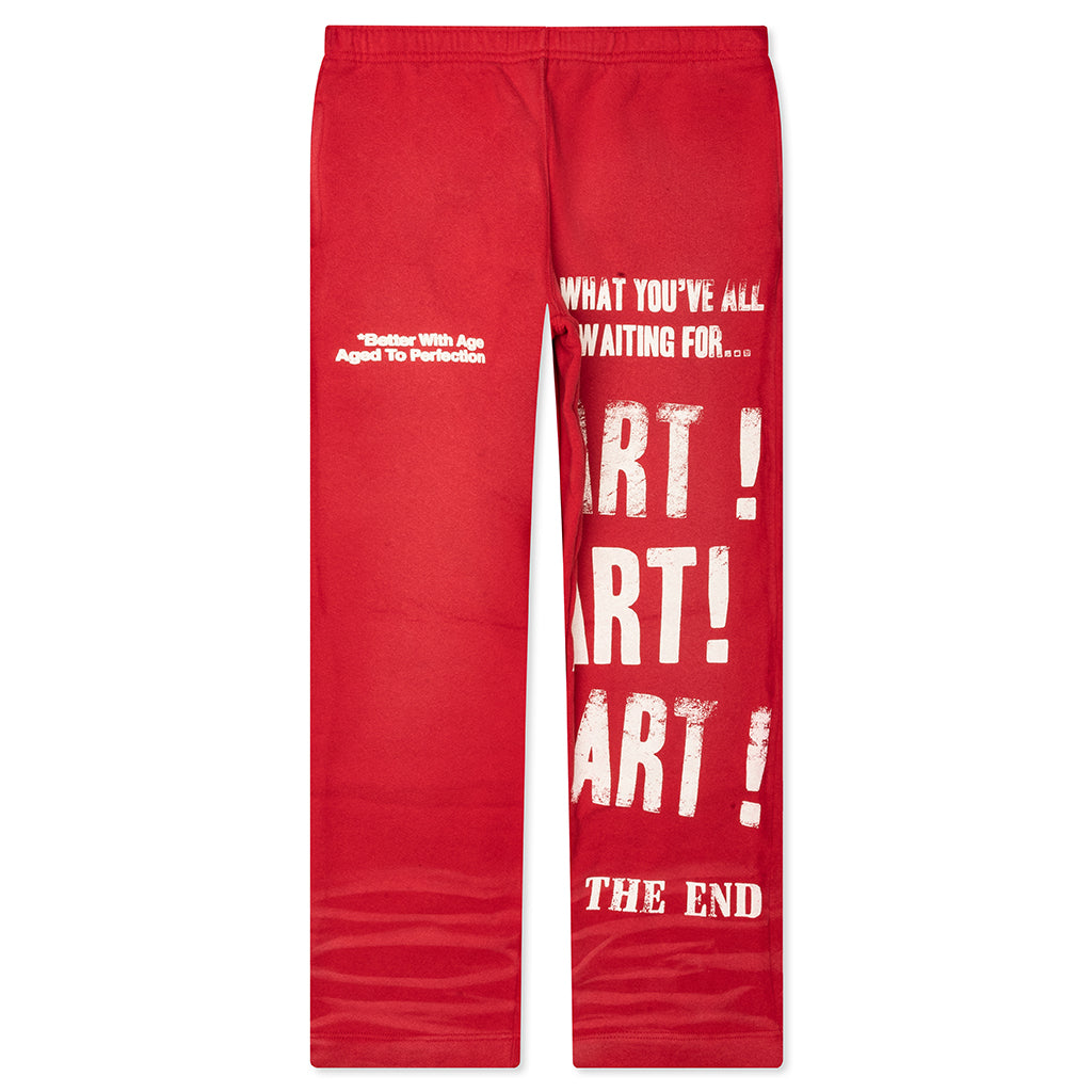 Superficial Sweatpants - Red