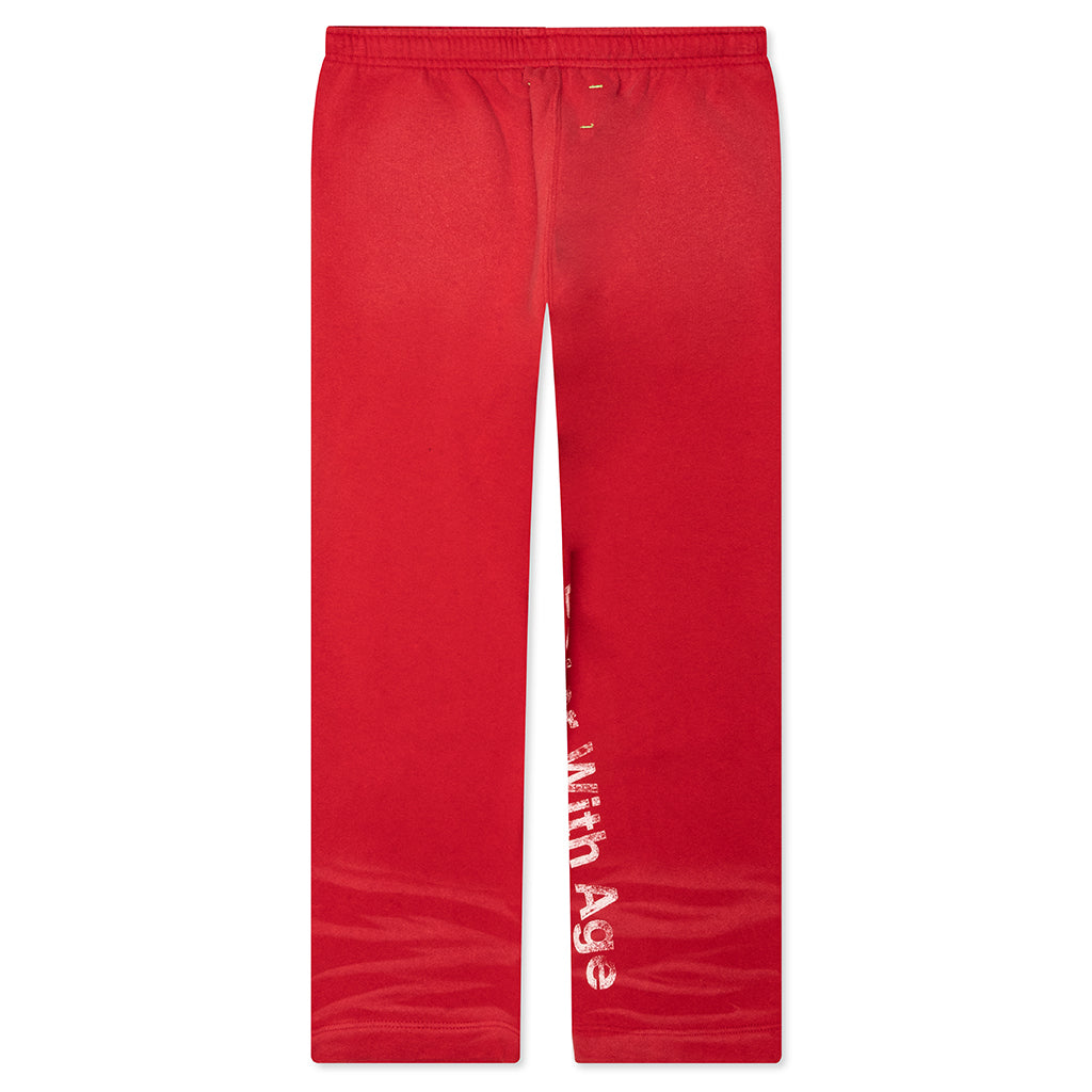 Superficial Sweatpants - Red