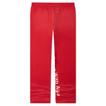 Superficial Sweatpants - Red