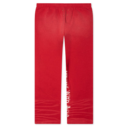 Superficial Sweatpants - Red