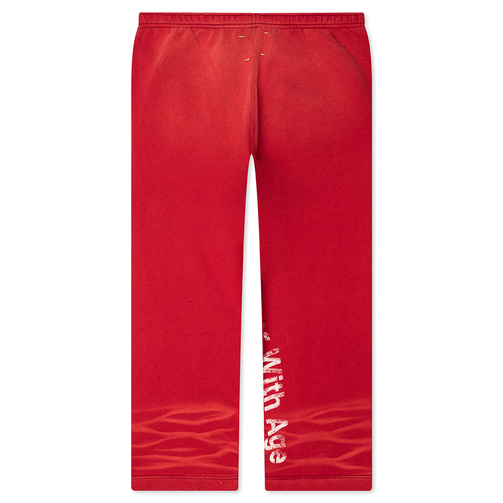 Superficial Sweatpants - Red