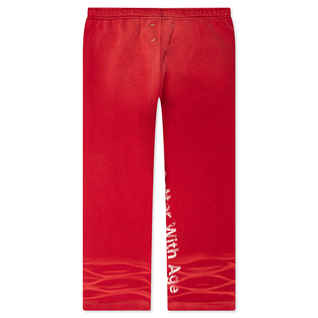 Superficial Sweatpants - Red