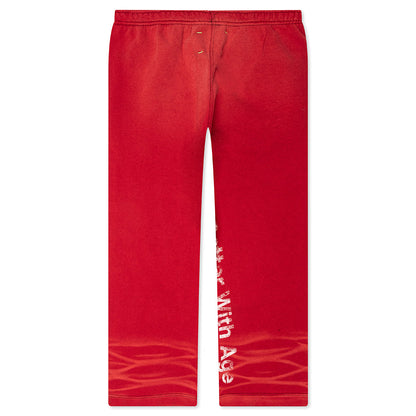 Superficial Sweatpants - Red