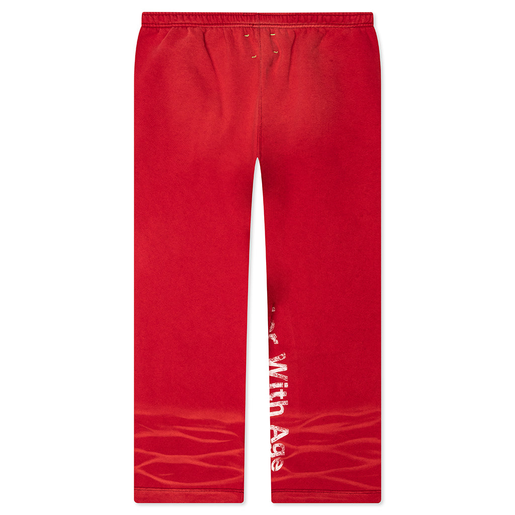 Superficial Sweatpants - Red