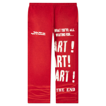 Superficial Sweatpants - Red