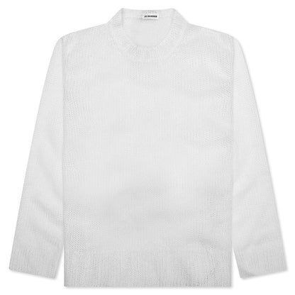 Looking for Miracles Layered Sweater With T-Shirt - Open White
