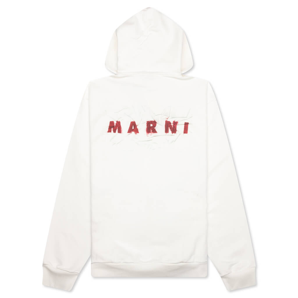 Logo Hoodie - Natural White