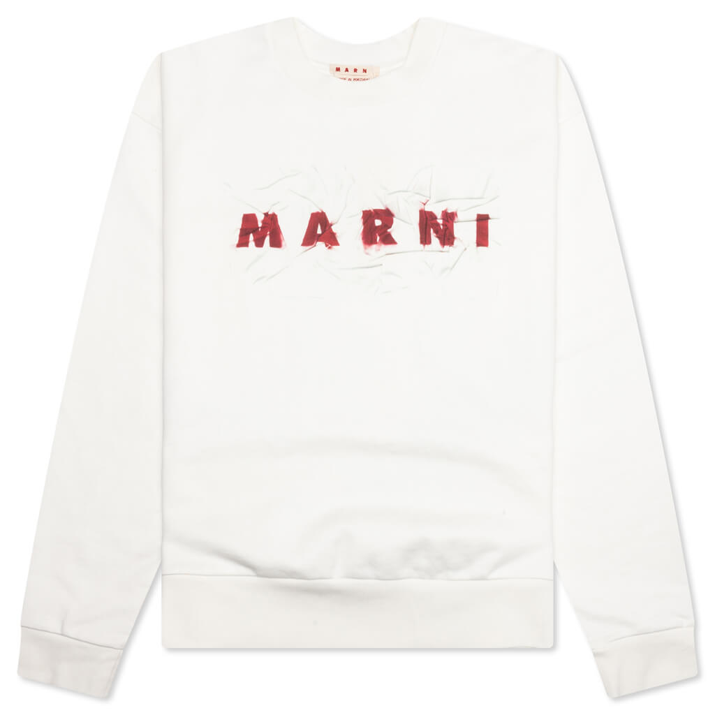 Logo Sweatshirt - Natural White
