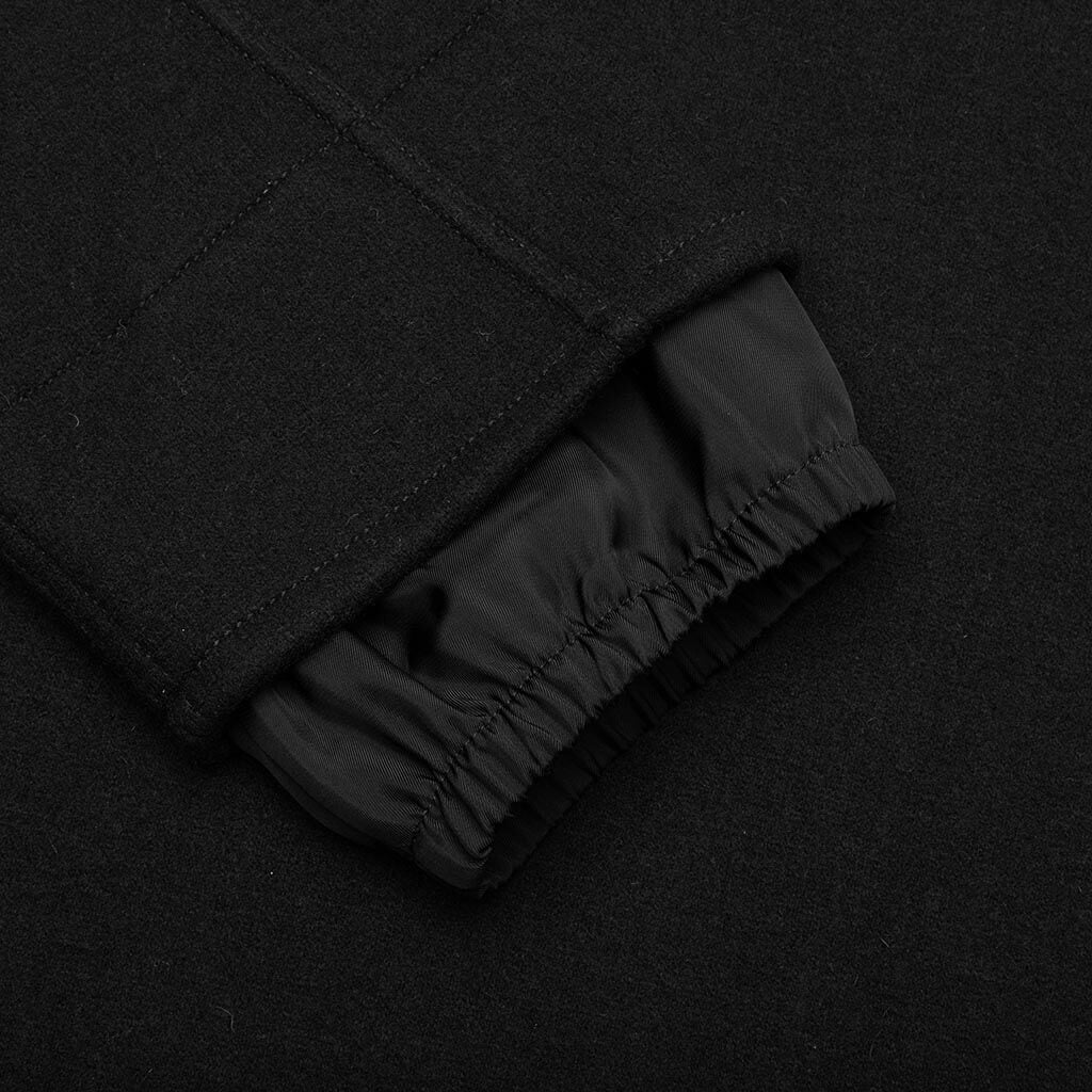 Lined Cuff Sweatshirt - Black
