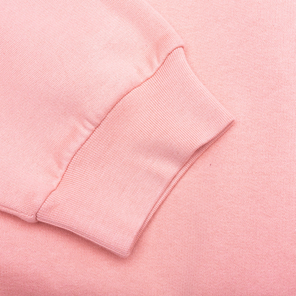 Faux-Fur Hood Sweatshirt UTC269 - Antique Rose