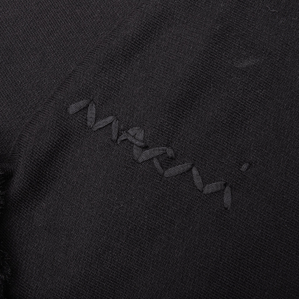 Faux-Fur Hood Sweatshirt UTC269 - Nero