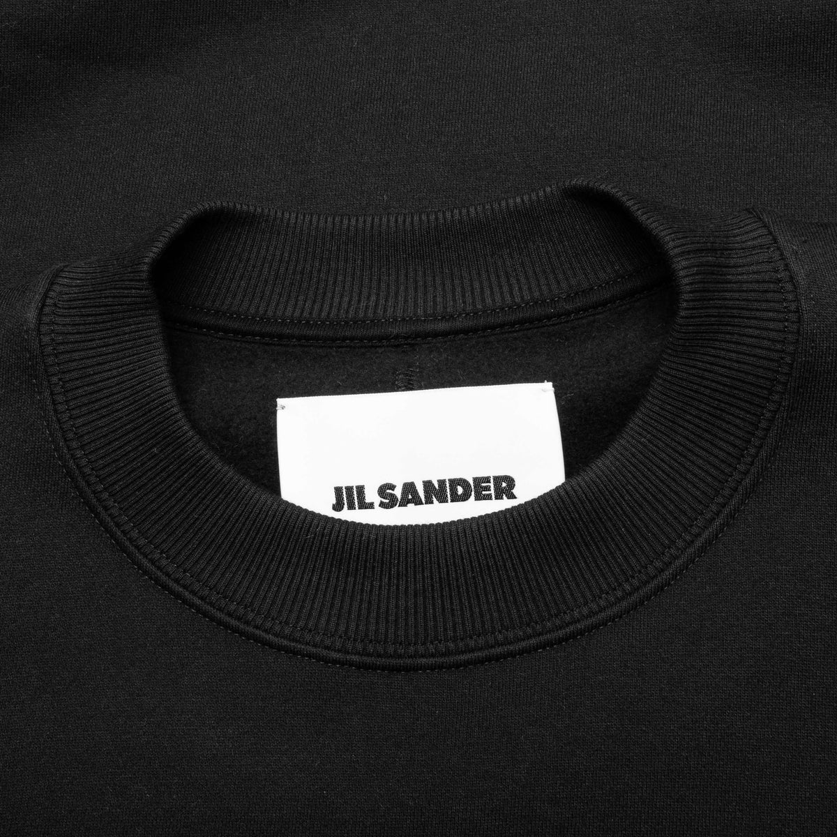 Stitch Detail T-Shirt - Black