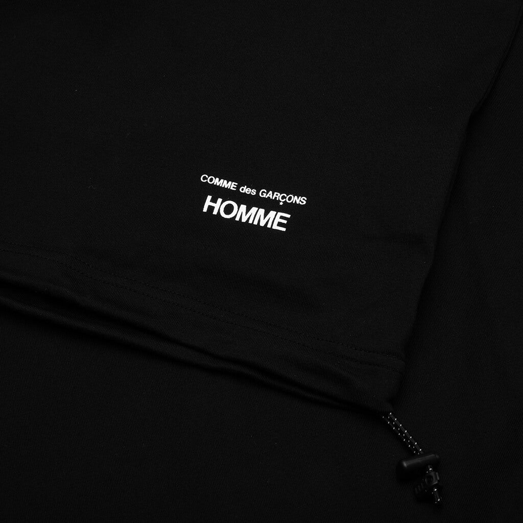 Cotton Jersey T-Shirt - Black