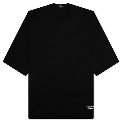 Cotton Jersey T-Shirt - Black