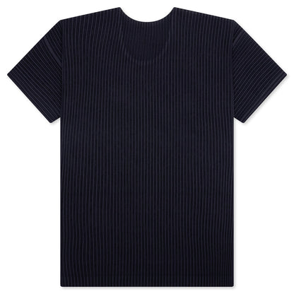 Pleated T-Shirt - Blue