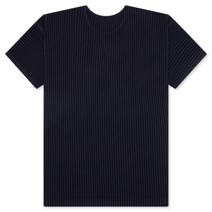 Pleated T-Shirt - Blue
