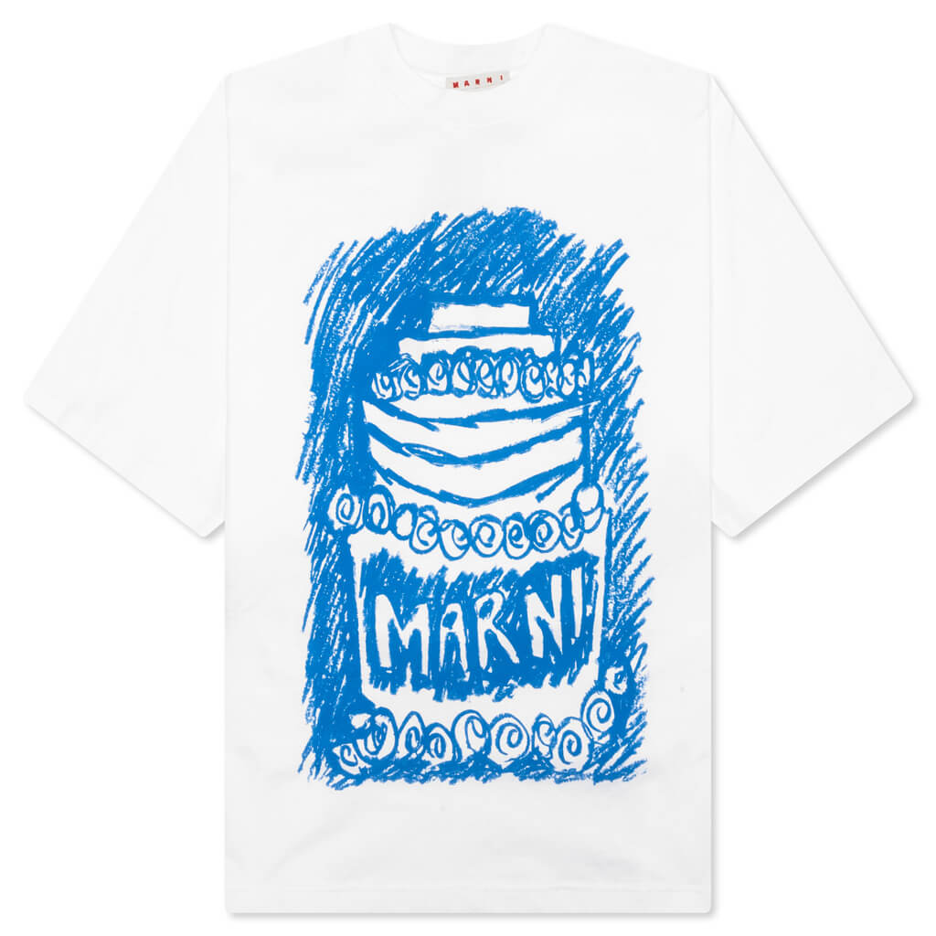 Birthday Cake T-Shirt - Lily White