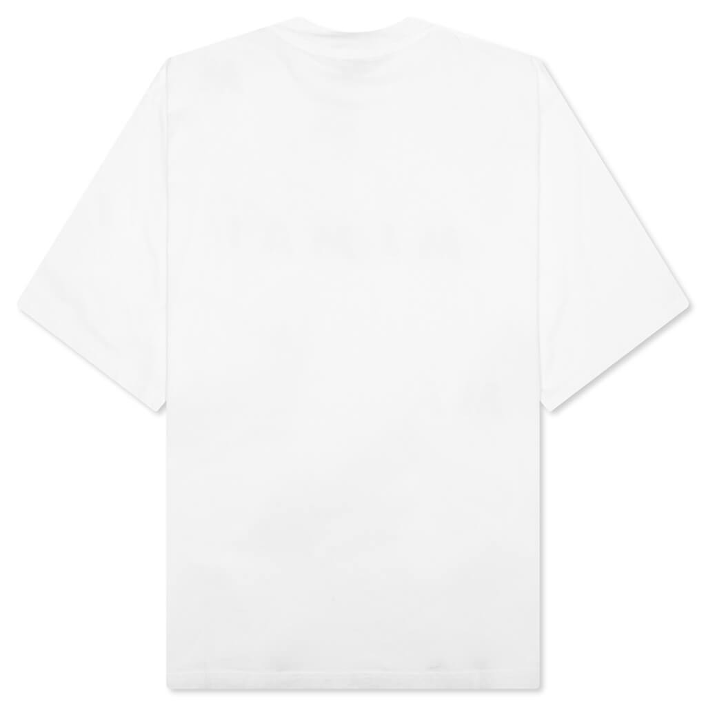 The Wrinkled Logo T-Shirt - Lily White