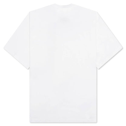 Pop Fields Logo T-Shirt - Lily/White