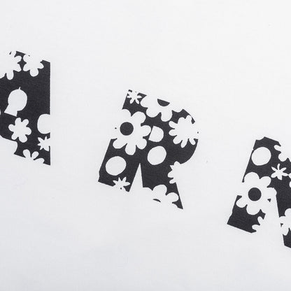 Pop Fields Logo T-Shirt - Lily/White
