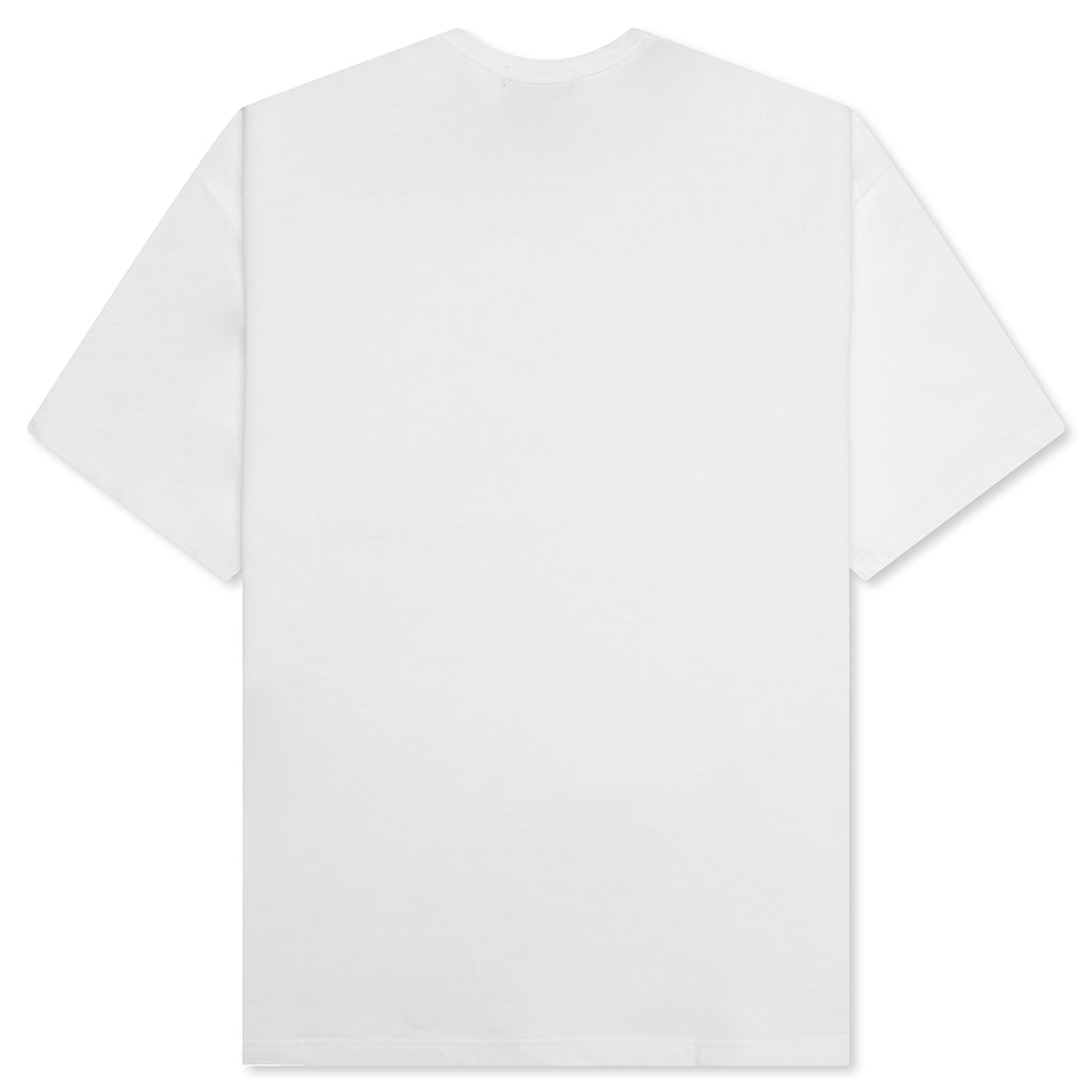 Cotton Jersey x Polyester T-Shirt - White