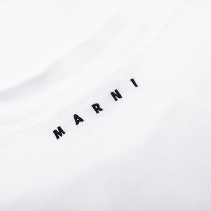 Slogan Print Organic Cotton T-Shirt - Lily White