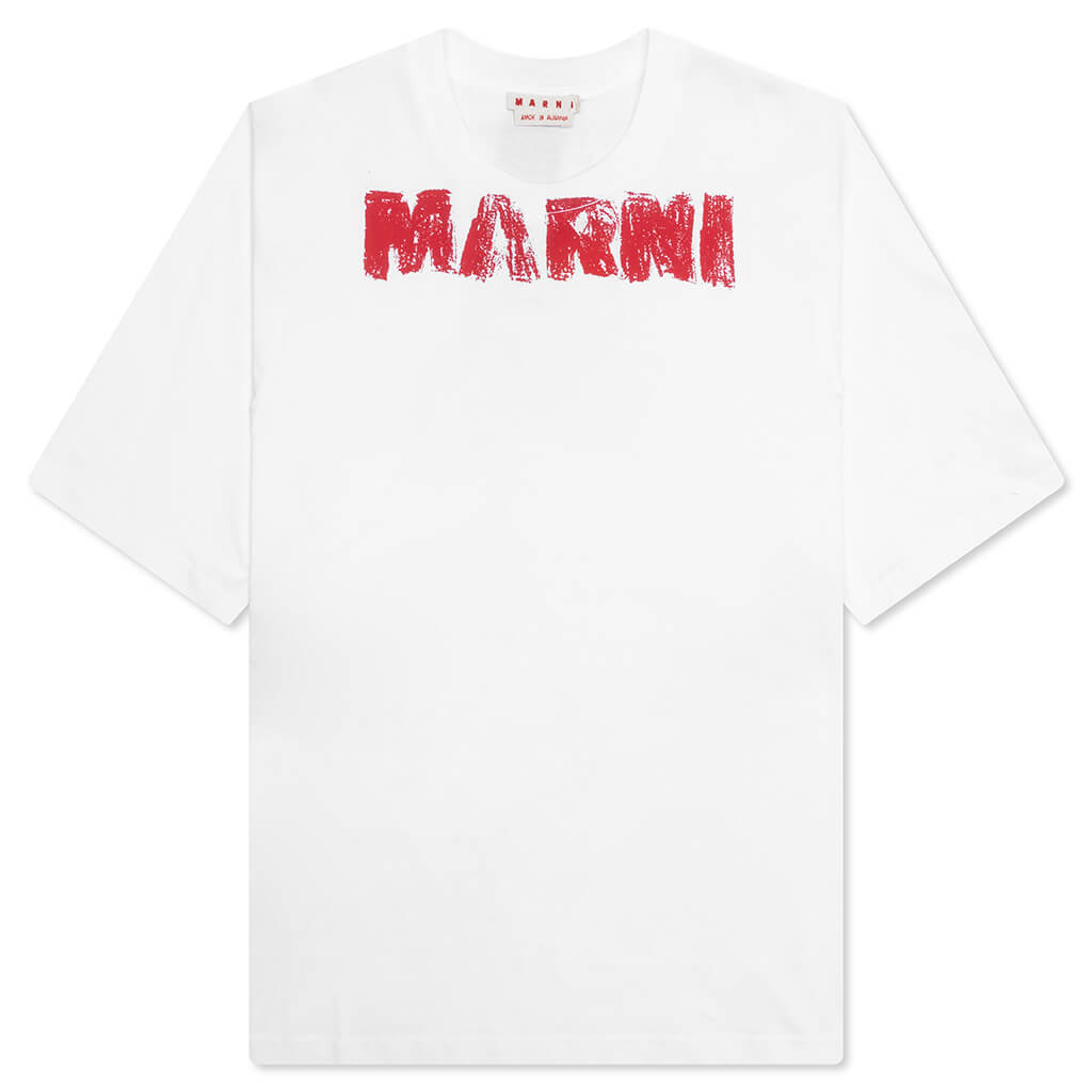 Monolith Cotton T-Shirt - Lily White