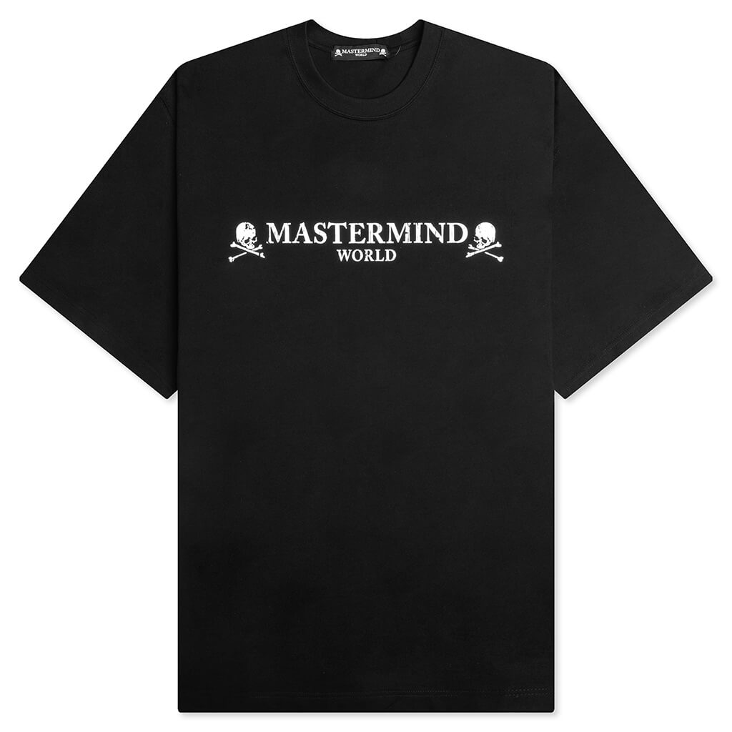 Logo Knit T-Shirt - Black