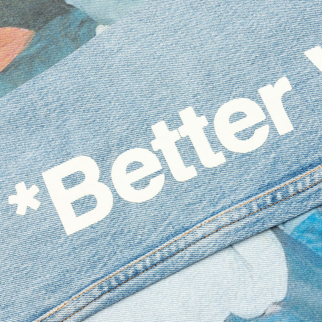 Tabloid Denim Pants - Indigo