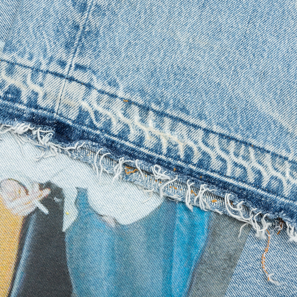 Tabloid Denim Pants - Indigo