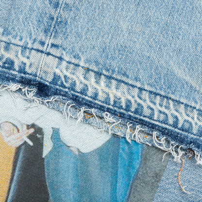 Tabloid Denim Pants - Indigo